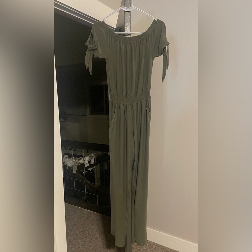 Green Jumpsuit
